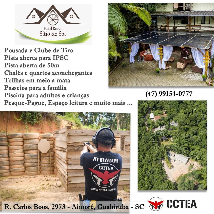 Hotel Rural Sitio Do Sol Guabiruba Экстерьер фото